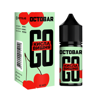Набір Octobar Go Sour Сherry (Кисла вишня) 30 мл 50 мг Набір Octobar Go Sour Сherry (Кисла вишня) 30 мл 50 мг