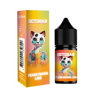 Набір Octobar NFT Peach Papaya Lime (Персик Папая Лайм) 10 мл 50 мг