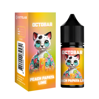 Набір Octobar NFT Peach Papaya Lime (Персик Папая Лайм) 30 мл 65 мг