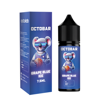 Набір Octobar NFT Grape Blue Ice (Синій Виноград Лід) 15 мл 50 мг