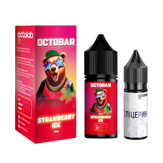Набір Octobar NFT Strawberry Ice (Полуниця Лід) 30 мл 50 мг
