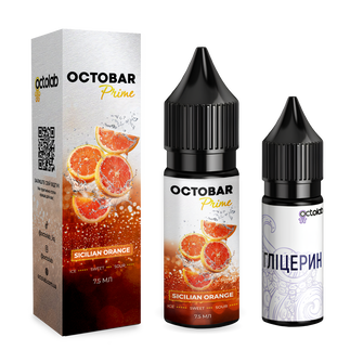Набор Octobar Prime Sicilian Orange (Силицийский апельсин) 15 мл 50 мг