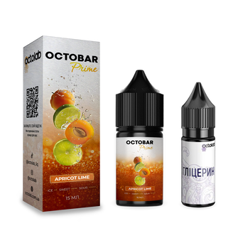 Набір Octobar Prime Apricot Lime (Абрикосовий лайм) 30 мл 65 мг