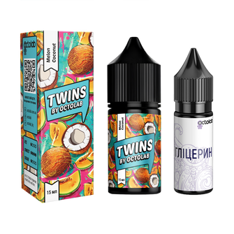 Набір Octobar Twins Melon Coconut (Диня Кокос) 30 мл 50 мг