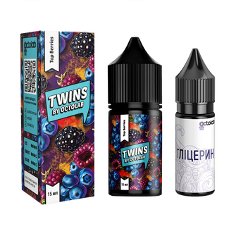Набір Octobar Twins Top Berries (Ягоди) 30 мл 50 мг