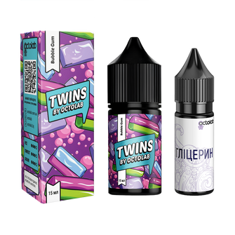 Набор Octobar Twins Bubble Gum (Жвачка) 30 мл 65 мг