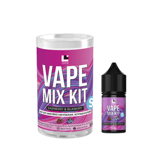 Набір Vape Mix Kit Raspberry Blueberry (Малина Лохина) 30 мл 50 мг