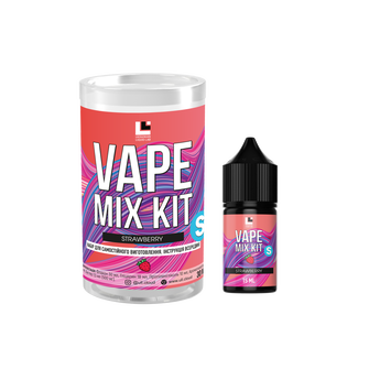 Набор Vape Mix Kit Strawberry (Клубника) 30 мл 65 мг
