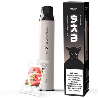 SAB 2500 Ice Watermelon 03 (Крижаний Кавун)