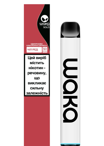 WAKA SOLO Чіл Ред (Кавун) 5% 5.5мл