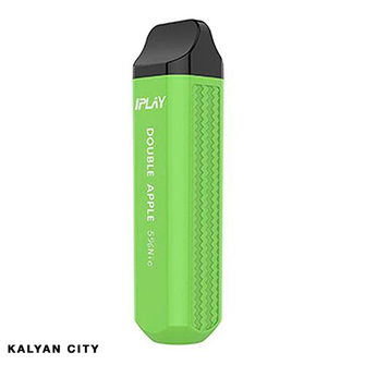 IPLAY CUBE Double Apple (Подвійне яблуко) 5% 1500 puff