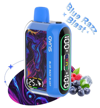 OVNS Dream 25000 Blue Razz Blast (Лохина Малина Лід)