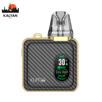 Pod-система Oxva Xlim SQ Pro Pod Kit Gold Carbon (Сіро-золотий)