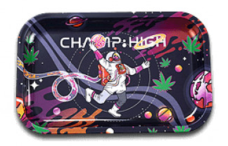 Піднос CHAMP HIGH TRAY #2 Black Purple (Чорно-фіолетовий)