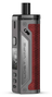Pod Mod Lost Vape Thelema 80W Gunmetal Gain Leather (Сіро-червоний)