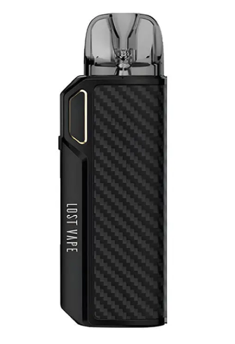 Pod Mod Lost Vape Thelema Elite 40W 1400 мАг Black Carbon (Чорний Карбон)