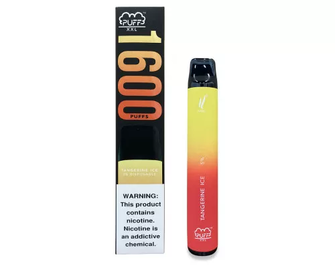 Одноразова Pod Система Puff Bar XXL 1600 Tangerine ice (Мандарин із холодком)