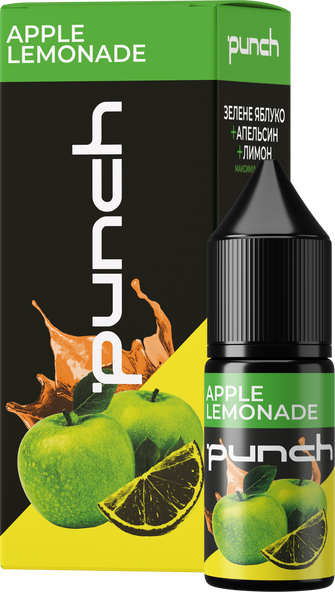 Набір Punch Apple Lemonade (Зелене яблуко Лимон Апельсин) 10 мл 50 мг Набір Punch Apple Lemonade (Зелене яблуко Лимон Апельсин) 10 мл 50 мг