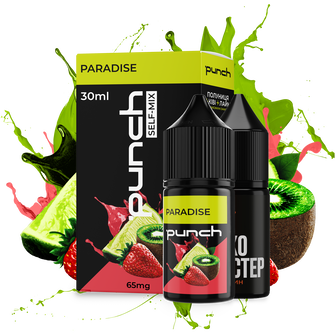 Набір Punch Paradise (Ківі Полуниця Лайм) 30 мл 65 мг