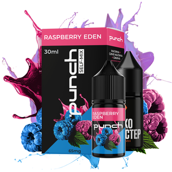 Набор Punch Raspberry Eden (Розовая и голубая малина Ежевика) 30 мл 65 мг