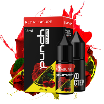 Набір Punch Red Pleasure (Вишня Троянда Лимон) 15 мл 65 мг