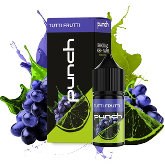 Набор Punch Tutti Frutti (Виноград Киви Лайм) 10 мл 50 мг