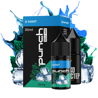 Набор Punch X Mint (Мята Лед) 30 мл 50 мг