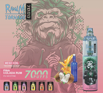 RandM Tornado 7000 Піна колада Ром