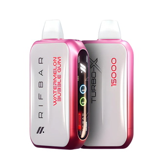 RIF BAR TURBO-X 25000 Watermelon Bubble Gum (Жувальна гумка Кавун)