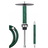 Шахта Snake Hookah Wild Green Crocodile (Зеленый)
