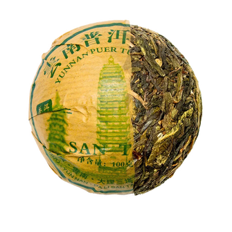 Шен Пуер Цзин Лун Три пагоди 2020р - млинець 100 г