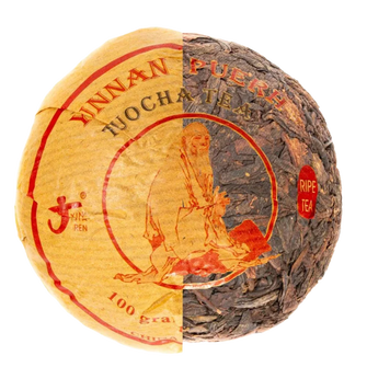 Шу Пуер Цзин Лун Світанковий 2020р - млинець 100 г