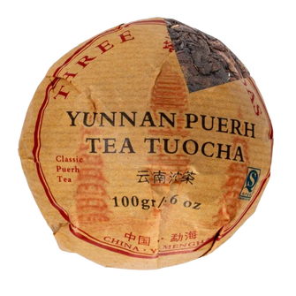 Шу Пуер Цзин Лун Три Пагоди 2020р - 50 г