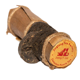 Шу Пуер Цзин Лун в бамбуці 2020р - 200 г