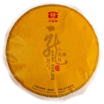 Шу Пуер Менхай Да Ї Стовп Дракона 2018р - млинець 357 г