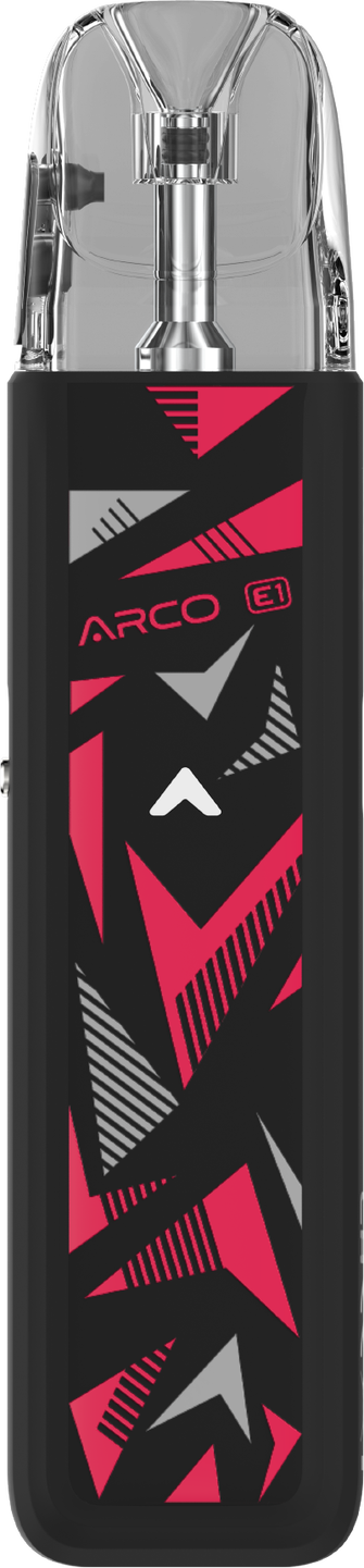 Pod-система Smok Arco E1 Pod Kit Matte Black (Чорно-червоний)