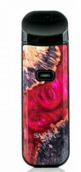 Pod Mod Smok Nord 2 1500 мАг Red Stabalizing Wood (Червоний)