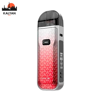 Pod Mod Smok Nord 4 Kit 2000 мАг Red Grey Armor (Червоно-сірий)