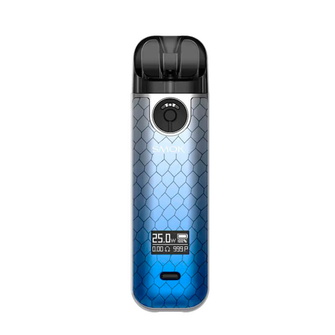 Pod-система Smok Novo 4 Pod Kit Blue Grey Cobra (Синьо-сіра кобра)