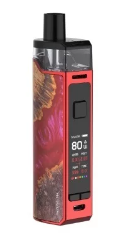 Pod Mod Smok RPM80 Kit 80W Red Stabilizing Wood (Красный)