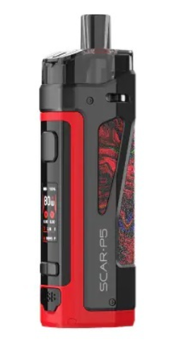 Pod Mod Smok SCAR-P5 Fluid Red (Червоний)