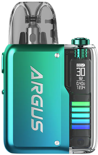Pod-система VooPoo Argus P2 Pod Kit Neon Blue (Синій)