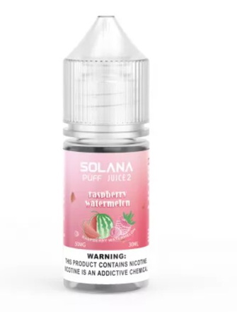 Сольова рідина Solana Liquid 2 - Raspberry Watermelon (Малина Арбуз) 30 мл 50 мг