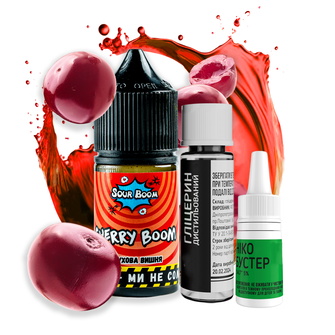 Набір Sour Boom Cherry Boom (Вишня) 15 мл 50 мг