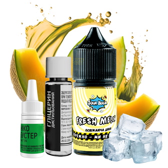 Набір Sour Boom Fresh Melon (Диня) 30 мл 50 мг