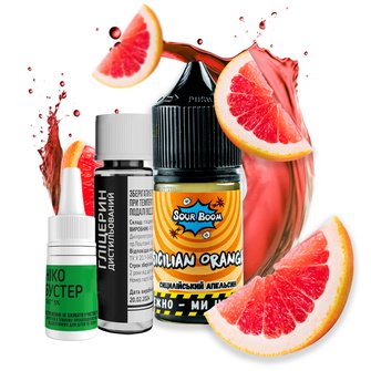 Набір Sour Boom Sicilian Orange (Апельсин) 30 мл 50 мг