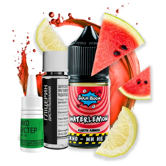 Набір Sour Boom WaterLemon (Кавун Лимон) 15 мл 50 мг