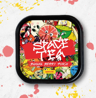 Чайна суміш Space Tea Banana Berry Punch (Бананово-ягідний пунш) 100г