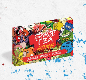 Чайна суміш Space Tea Banana Berry Punch (Бананово-ягідний пунш) 40г