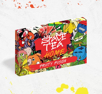 Чайна суміш Space Tea Fruity Fusion (Чорниця Диня Апельсин) 40г